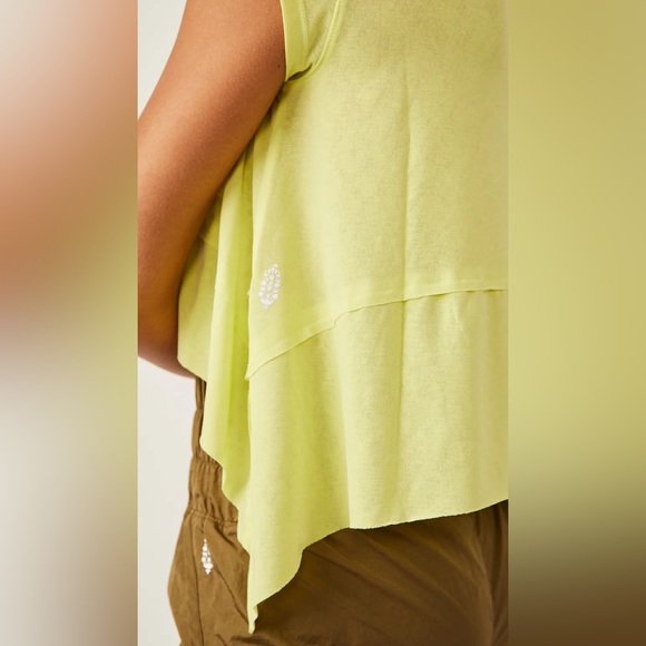 Free People! FP Movement Breezy Tempo Short Sleeve Tee NWOT! - Picture 3 of 5